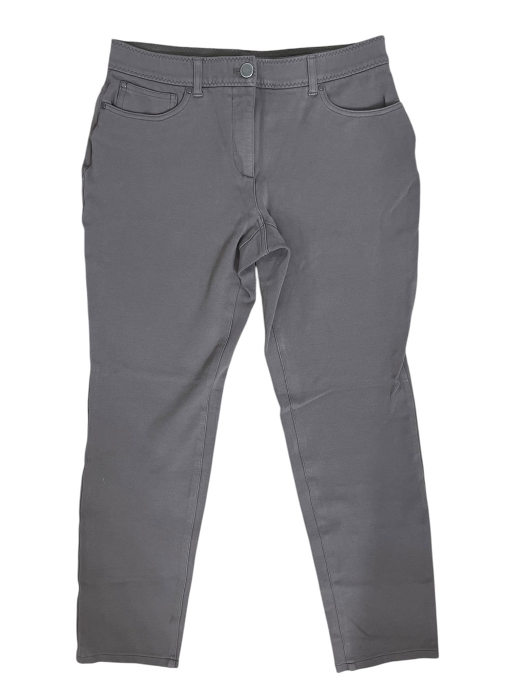 Chico’s So Slimming Gray Pants Women Size 00 Regular Stretch